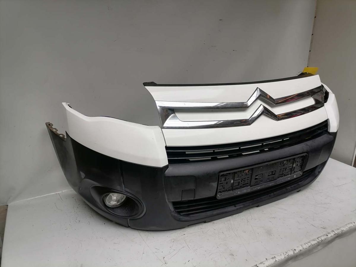 Citroen Berlingo 2 original Stoßstange Stossfänger vorn EWP weiss Bj.2011